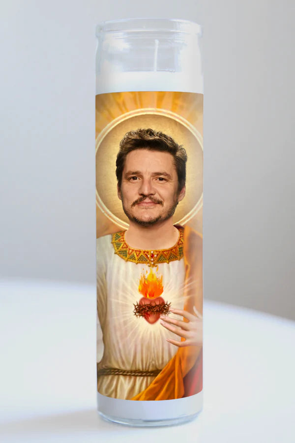 Pedro Pascal Prayer Candle