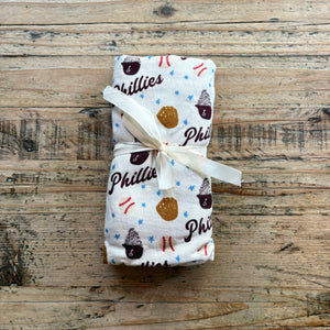 Phillies Baby Swaddle Blanket