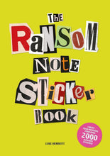 Load image into Gallery viewer, The Ransom Note Sticker Book
