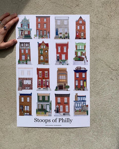 Stoops of Philly Poster
