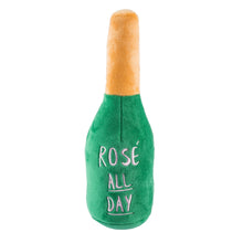Load image into Gallery viewer, Woof Clicquot Rose&#39; Champagne Dog Toy - Small
