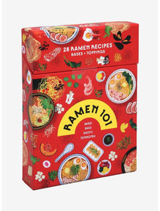 Ramen 101 Deck of Cards: 28 Ramen Recipes: Bases + Toppings