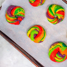 Load image into Gallery viewer, Rainbow Bagel Making Kit
