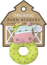 Load image into Gallery viewer, Organic Farm Buddies Rattle - Belle The Cow
