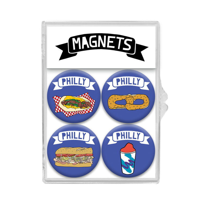 Food of Philly Magnet Set