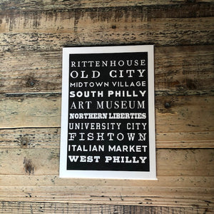 Philly Prints - Black & White Series