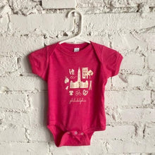 Load image into Gallery viewer, Philly Icon Pink Onesie &amp; Toddler Tee
