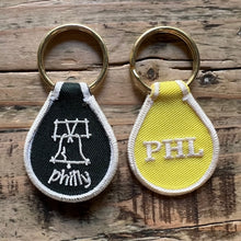 Load image into Gallery viewer, Embroidered Philly Keychains
