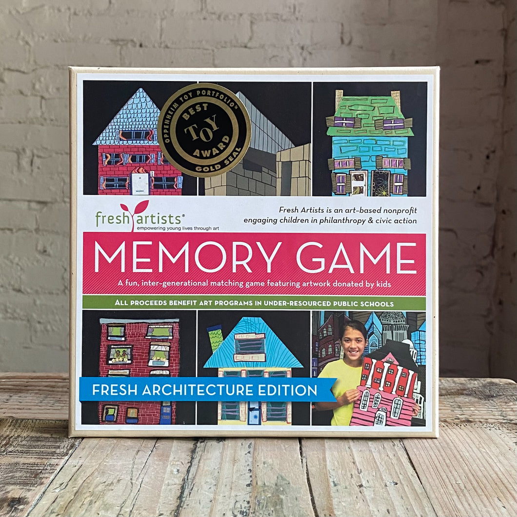 Memory Game:  Fresh Architecture Edition