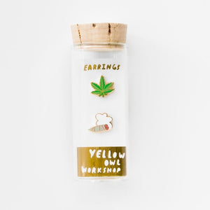 Weed Stud Earrings