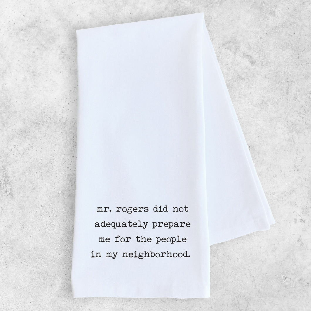 Mr. Rogers Dish Towel