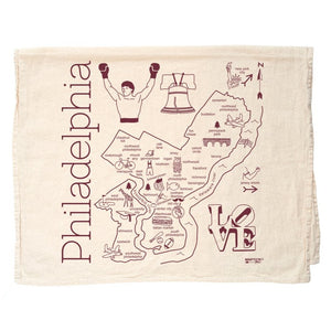 Philadelphia Icons Dish Towel