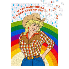 Load image into Gallery viewer, Cowgirl Dolly Parton Jigsaw Puzzle
