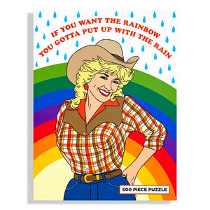 Cowgirl Dolly Parton Jigsaw Puzzle