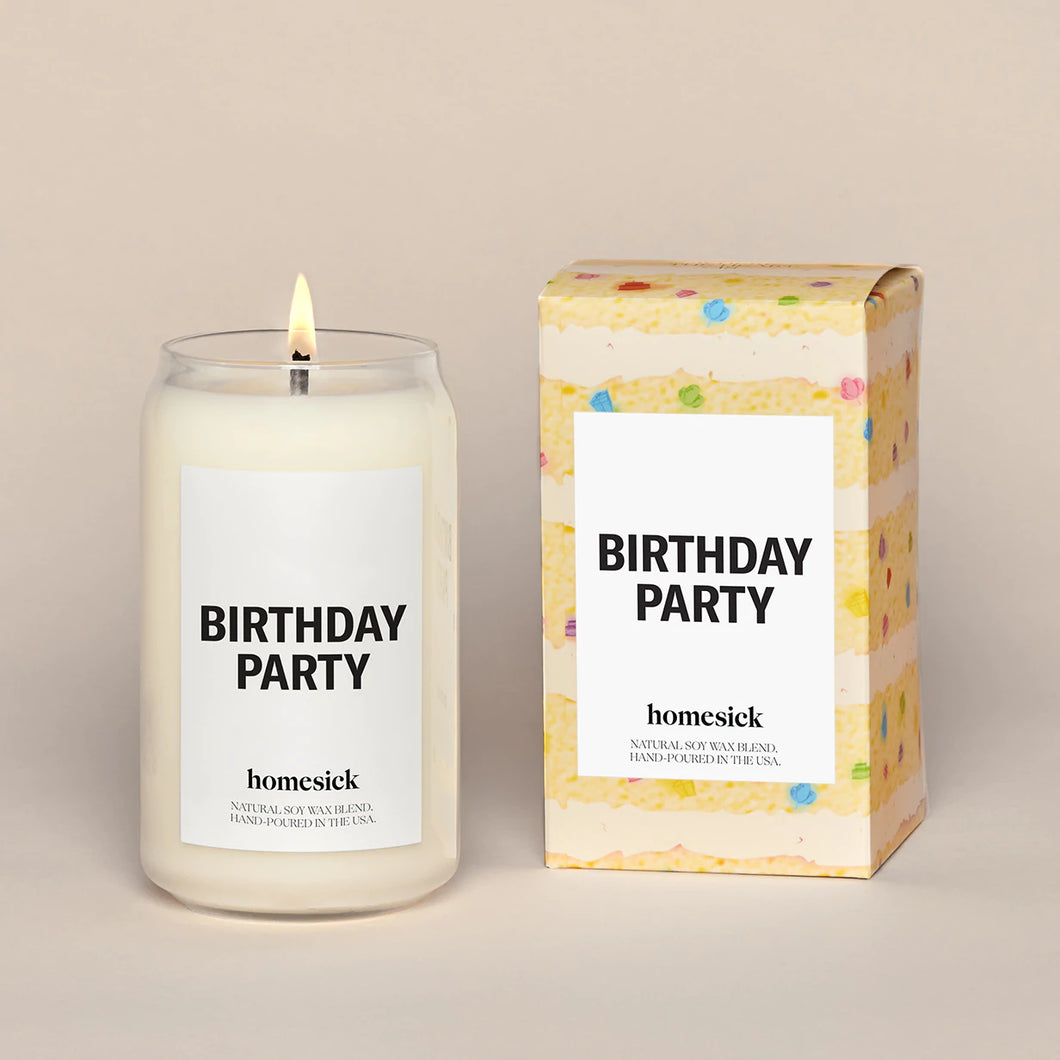Homesick Candle - Birthday Party