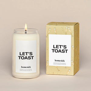 Homesick Candle - Let's Toast
