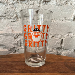 Gritty Pint Glass - FINAL SALE