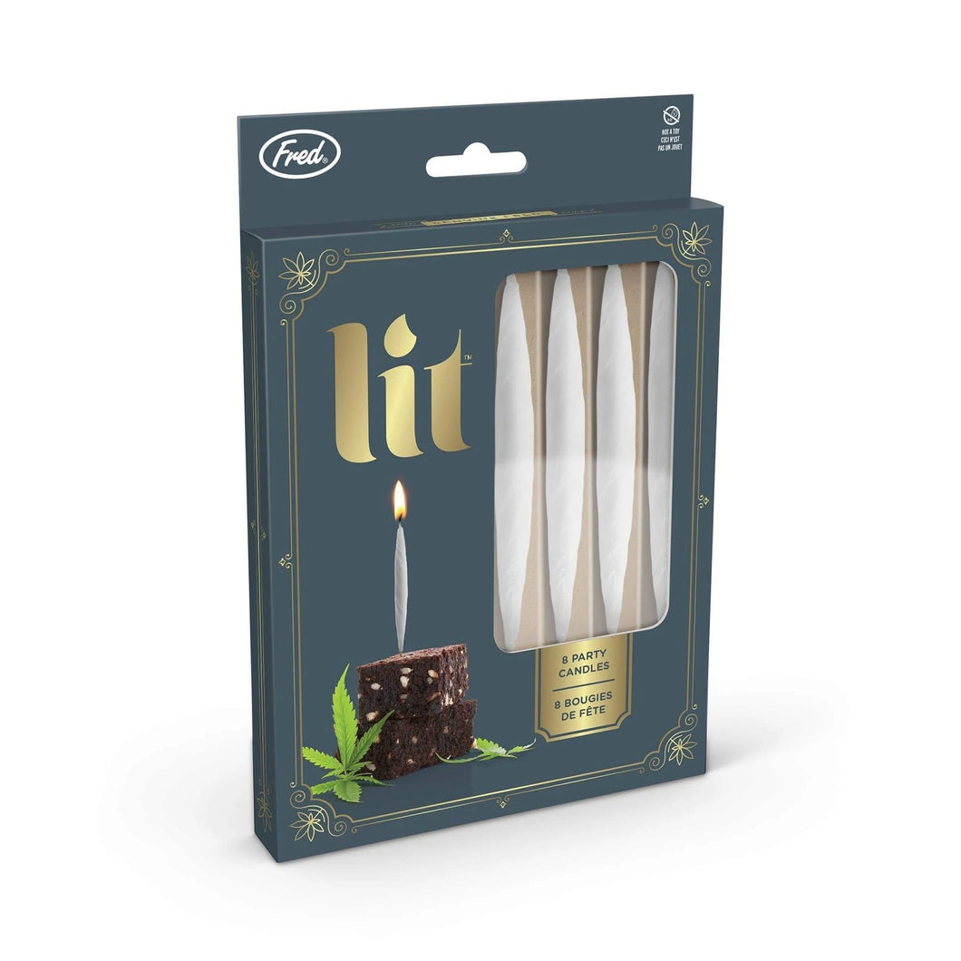 Lit! Doobie Birthday Candles