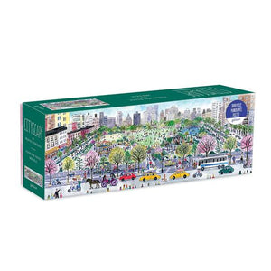 Cityscape by Michael Storrings Panoramic 1000 Piece Puzzle