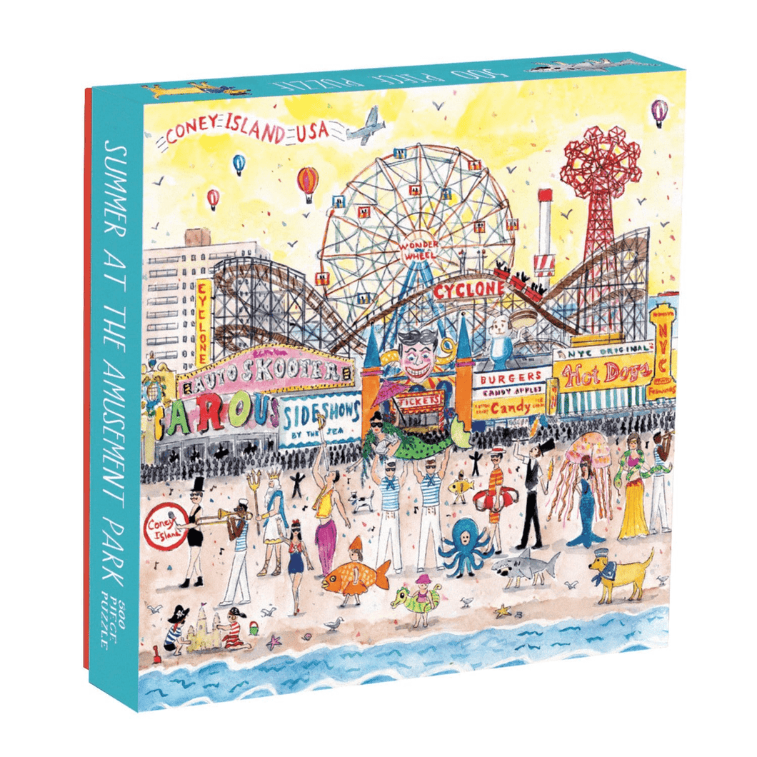 Summer at the Amusement Park by Michael Storrings Puzzle