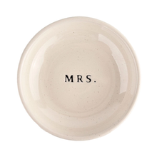 Load image into Gallery viewer, Mrs. Stoneware Jewelry Dish
