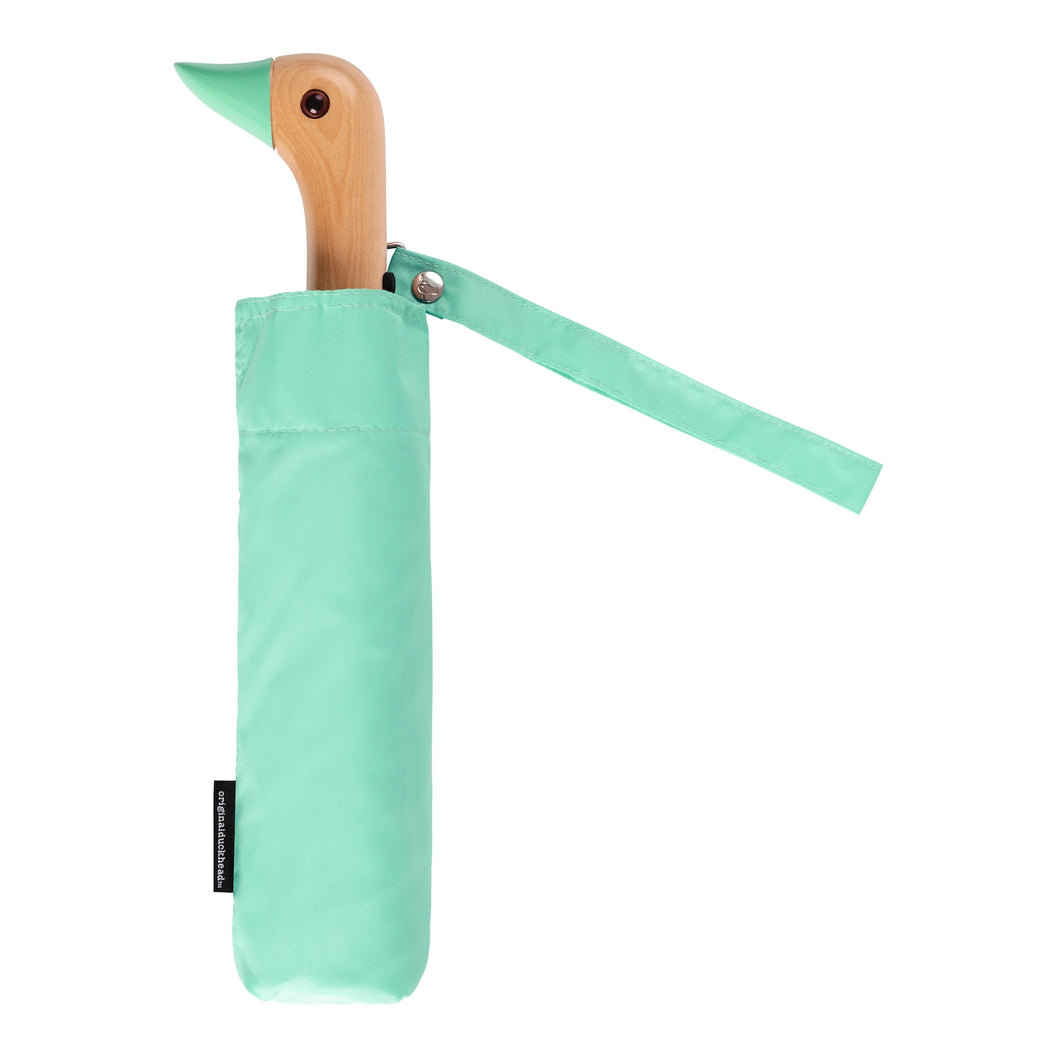 Mint Compact Eco-Friendly Wind Resistant Umbrella