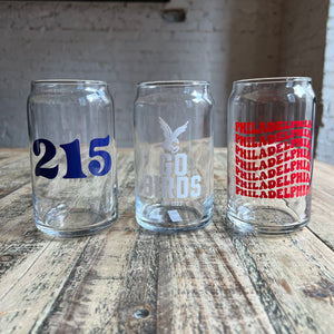 Philly Beer Can Glasses