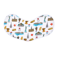 Load image into Gallery viewer, Philadelphia Baby: 2-in-1 Burp Cloth and Bib
