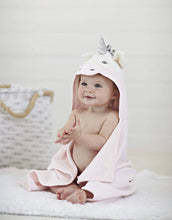 Load image into Gallery viewer, Hooded Bath Wrap - Unicorn
