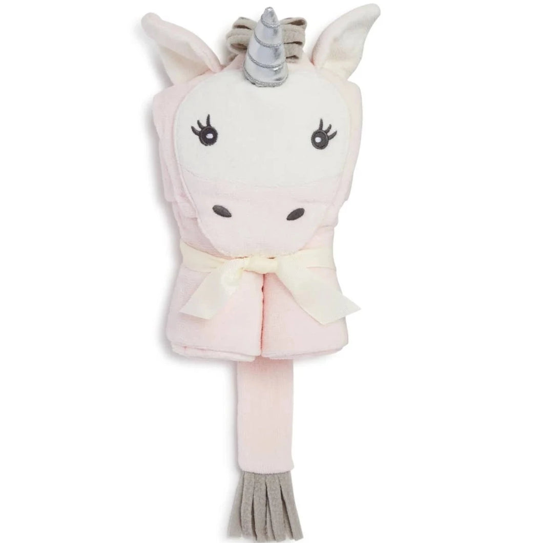 Hooded Bath Wrap - Unicorn